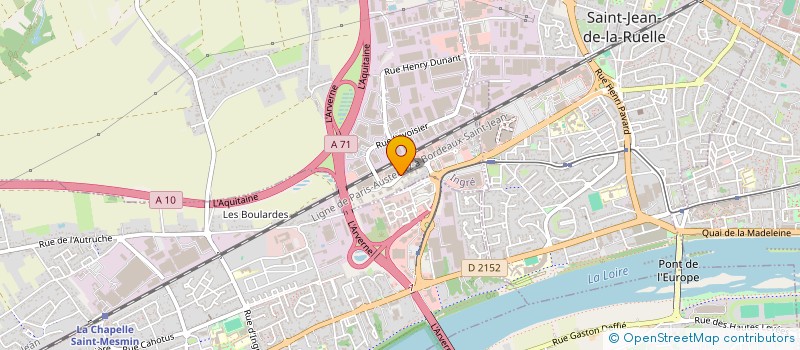 localisation de l'entreprise CENTRE PNEUS DISCOUNT  INGRE