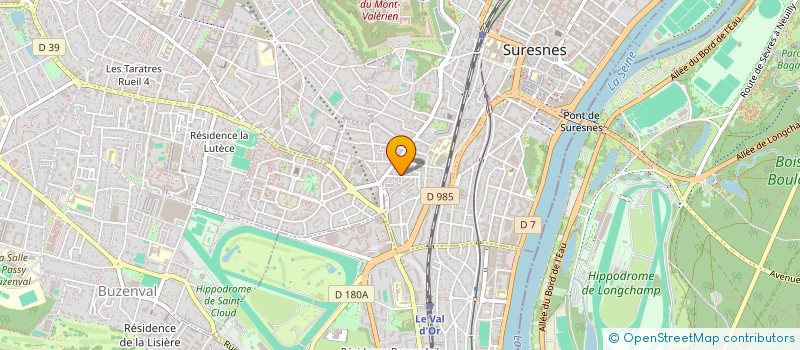 localisation de l'entreprise CENTRE POUR L'INITIATIVE DES JEUNES DE SURESNES à SURESNES