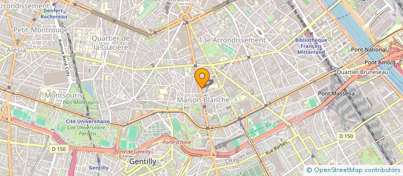 localisation de l'entreprise CENTRE PREPARATION MICRO-INFORMATIQUE  PARIS