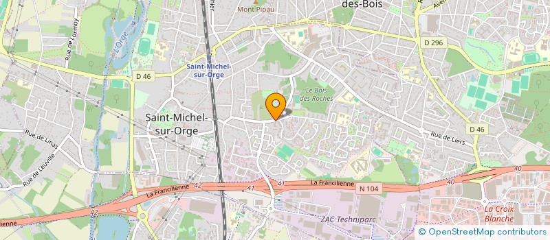 localisation de l'entreprise CENTRE PREVENTION FORMATION ET INSERTION à SAINT-MICHEL-SUR-ORGE