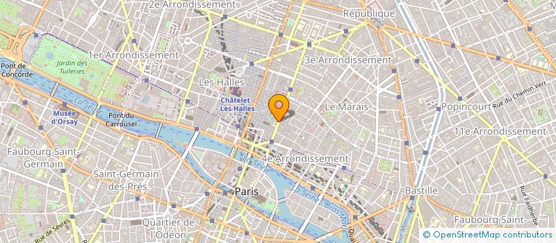 localisation de l'entreprise CENTRE PRIVE DE LANGUES LSI  PARIS
