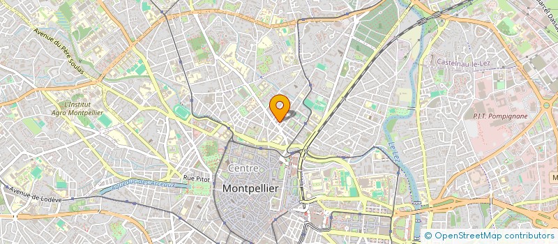 localisation de l'entreprise CENTRE PRIVE PYTHAGORE à MONTPELLIER