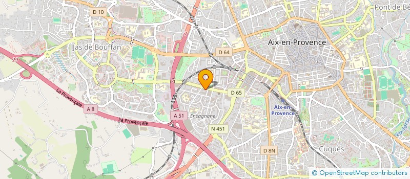 localisation de l'entreprise CENTRE PROMOTION SCIENTIFIQUE PROVENCAL  AIX-EN-PROVENCE