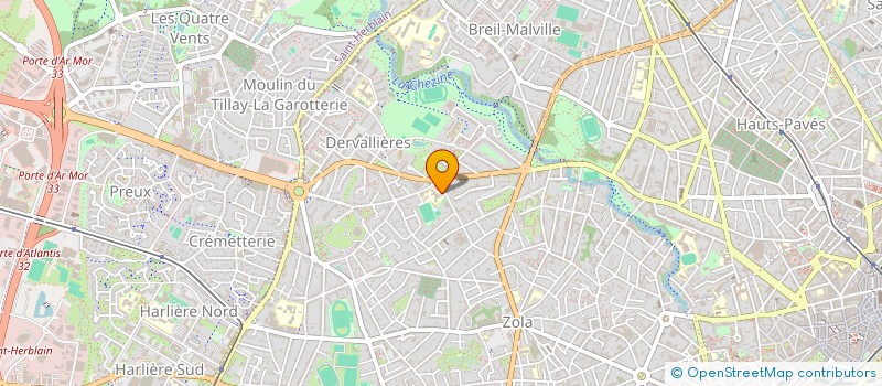 localisation de l'entreprise CENTRE PSYCHO PEDAGOG H WALLON à NANTES