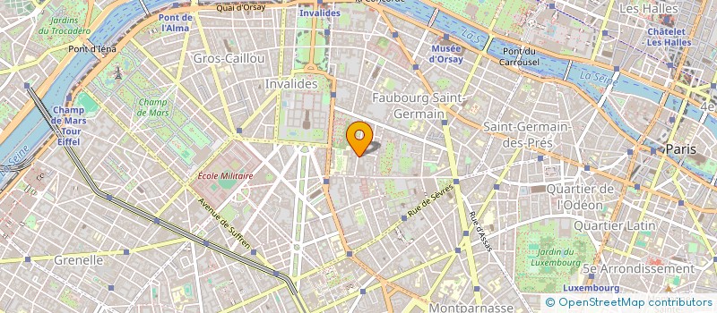 localisation de l'entreprise CENTRE RADIODIAGNOSTIC ANDRE VILLEMIN à PARIS