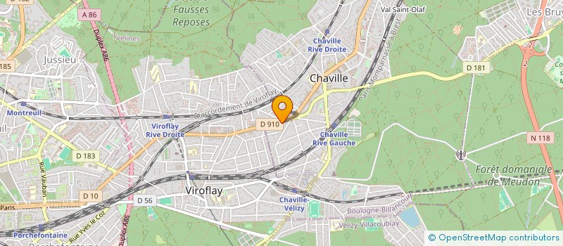 localisation de l'entreprise CENTRE RECH INDUST FABRICATION à CHAVILLE