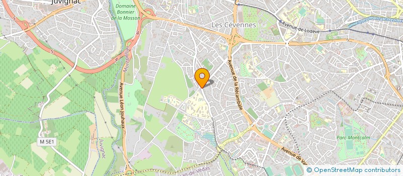 localisation de l'entreprise CENTRE RECHE ENSEIG SCIEN HUMAI TECHNIQ à MONTPELLIER