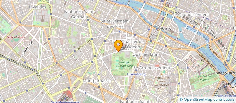 localisation de l'entreprise CENTRE RECHERCHE INITIATIVE POUR CARAIBE  PARIS