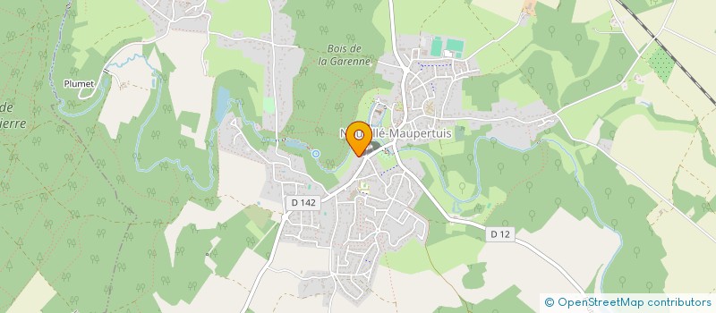 localisation de l'entreprise CENTRE RECHERCHE SOCIAL POITOU  ROCHES-PREMARIE-ANDILLE