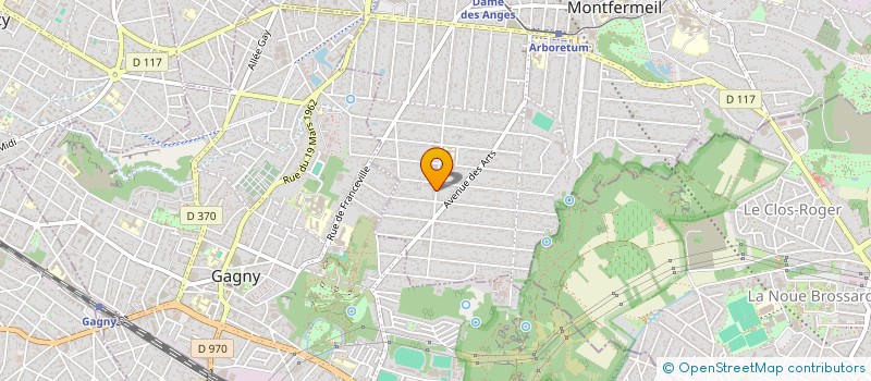 localisation de l'entreprise CENTRE REEDUC FONCTIONNELLE MERMOZ à MONTFERMEIL