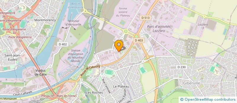 localisation de l'entreprise CENTRE REGIONAL D'ACTION ET FORMATION SPORT ET SANTE à COLOMBELLES
