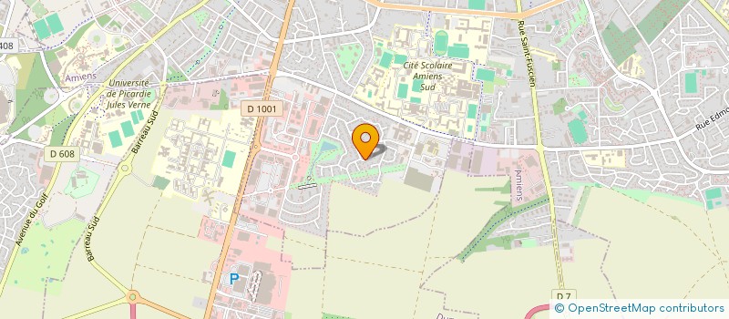 localisation de l'entreprise CENTRE REGIONAL D'IMAGERIE MEDICALE DE PICARDIE  AMIENS