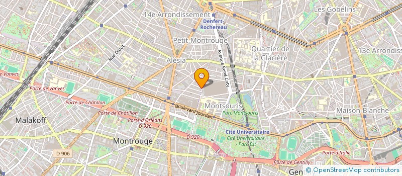 localisation de l'entreprise CENTRE REGIONAL DE FORMATION MULTIPROFESSIONNEL  PARIS