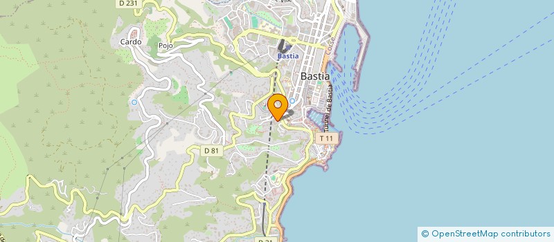 localisation de l'entreprise CENTRE REGIONAL DE FORMATION PROFESSIONNELLE DES AVOCATS à BASTIA