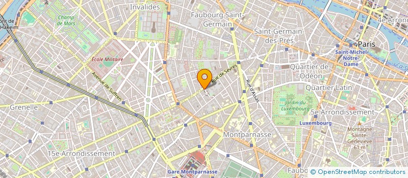 localisation de l'entreprise CENTRE REGIONAL HABITAT à PARIS
