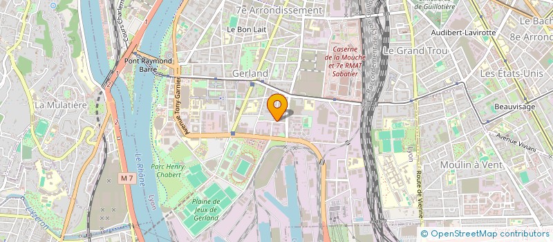 localisation de l'entreprise CENTRE REGIONAL INTERPROFESSIONNEL DE L ECONOMIE LAITIERE ALPES MASSIF CENTRAL  LYON