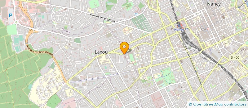 localisation de l'entreprise CENTRE REGIONAL OEUVRES UNIV SCOLAIRES à NANCY