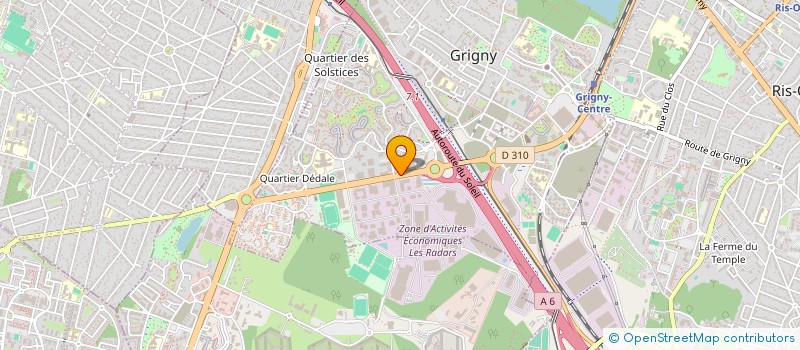 localisation de l'entreprise CENTRE RENAISENS à GRIGNY