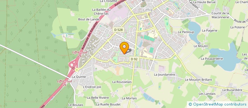 localisation de l'entreprise CENTRE RENNAIS DE QWAN KI DO  SAINT-GREGOIRE