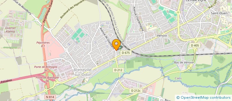 localisation de l'entreprise CENTRE RESSOURCE DE L OUIE ET DE LA PAROLE à BRETTEVILLE-SUR-ODON