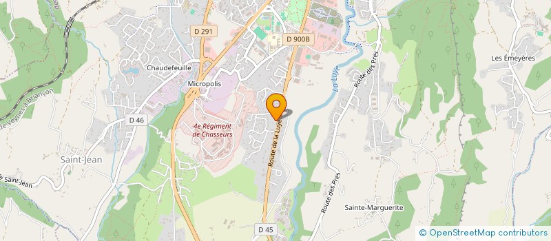 localisation de l'entreprise CENTRE RESSOURCE GAP  GAP