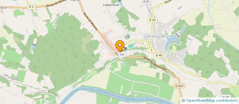 localisation de l'entreprise CENTRE RESSOURCE MONTAUBAN  MONTAUBAN