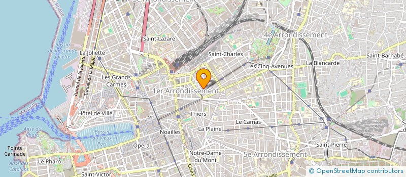 localisation de l'entreprise CENTRE RESSOURCES ILLETTRISME ET ANALPHABETISME DE LA REGION PROVENCE-ALPES-COTE D'AZUR à MARSEILLE