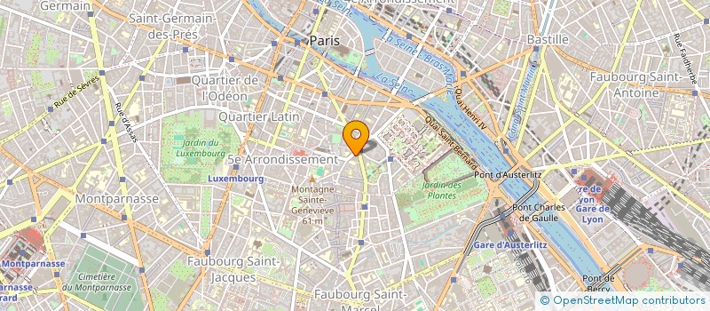 localisation de l'entreprise CENTRE RETRAITE CHANTEMESLE à PARIS
