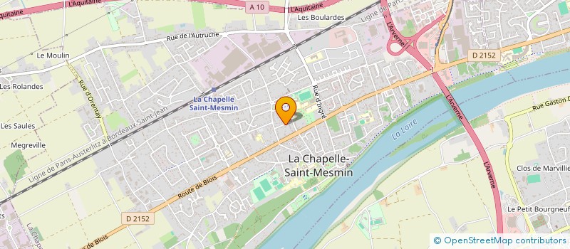 localisation de l'entreprise CENTRE SAUVETAGE ET DE SECOURISME à LA CHAPELLE-SAINT-MESMIN