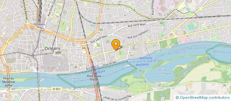 localisation de l'entreprise CENTRE-SCIENCES  ORLEANS