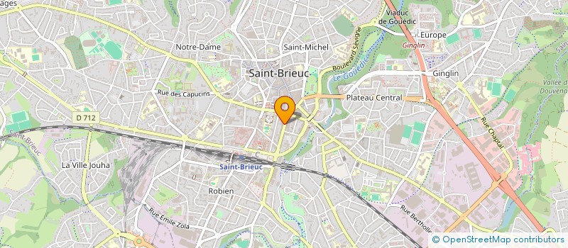 localisation de l'entreprise CENTRE SERVICES SAINT BRIEUC à SAINT-BRIEUC