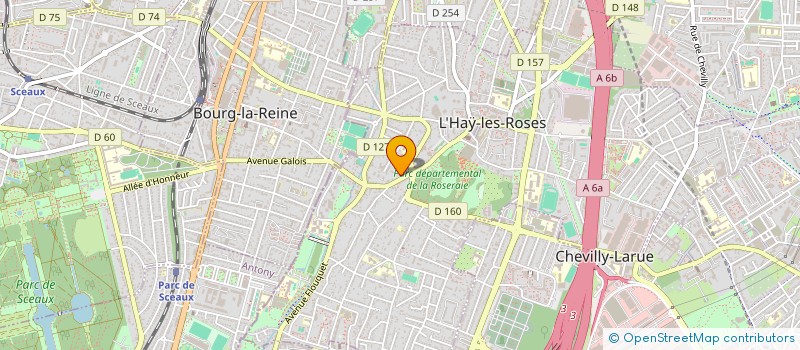 localisation de l'entreprise CENTRE SHAMBALA DE PARIS  L'HAY-LES-ROSES