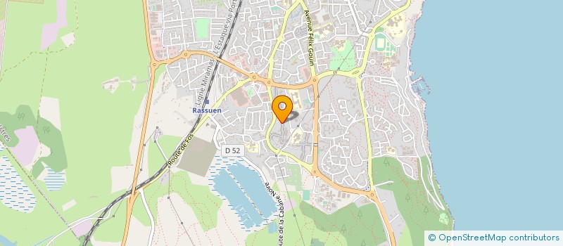 localisation de l'entreprise CENTRE SOCIAL DES MAGNANS à ISTRES
