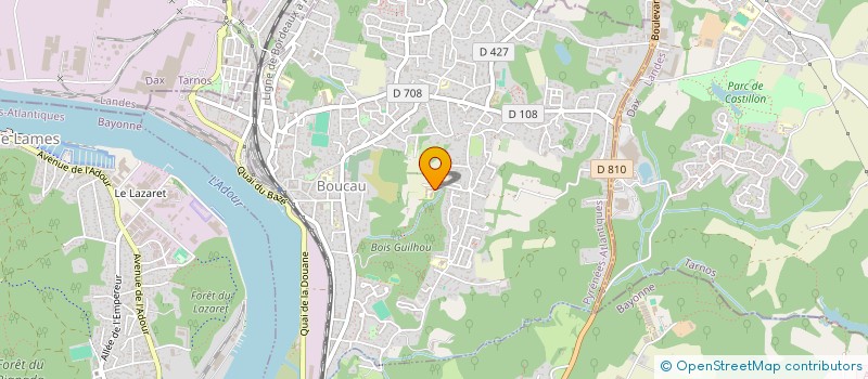 localisation de l'entreprise CENTRE SOCIAL DOU BOUCAOU à BOUCAU