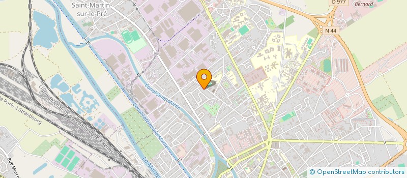 localisation de l'entreprise CENTRE SOCIAL ET CULTUREL EMILE SCHMIT  CHALONS-EN-CHAMPAGNE