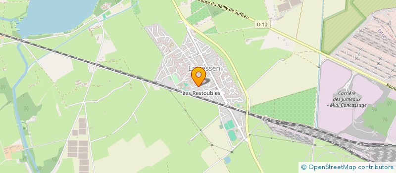localisation de l'entreprise CENTRE SOCIAL ET D'ANIMATION PIERRE MIALLET  ISTRES