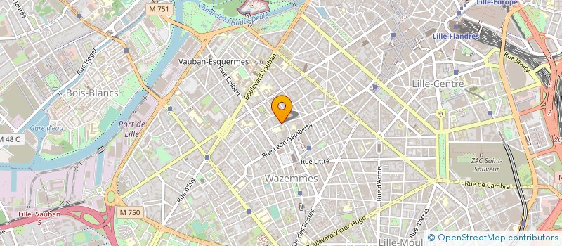 localisation de l'entreprise CENTRE SOCIAL LA BUSETTE à LILLE