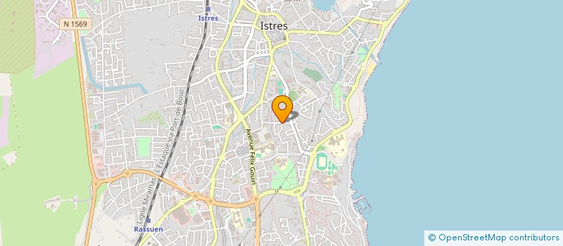 localisation de l'entreprise CENTRE SOCIAL LA FARANDOLE à ISTRES