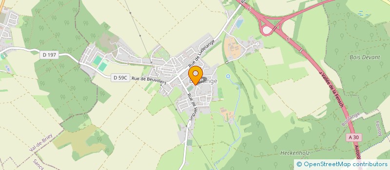 localisation de l'entreprise CENTRE SOCIOCULTUREL LE SILLON  BOULANGE