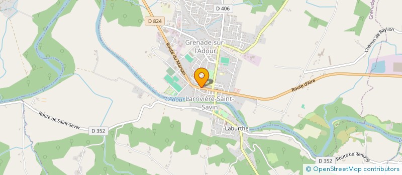 localisation de l'entreprise CENTRE SOINS-SERVANTES MARIE à GRENADE-SUR-L'ADOUR