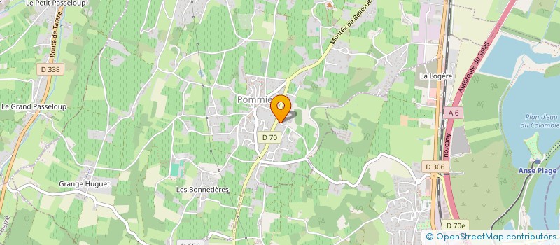 localisation de l'entreprise CENTRE SPORTIF EUROPEEN C.S.E. à POMMIERS
