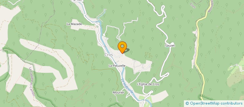 localisation de l'entreprise CENTRE SPORTIF LOISIRS GABRIEL  DURFORT-ET-SAINT-MARTIN-DE-