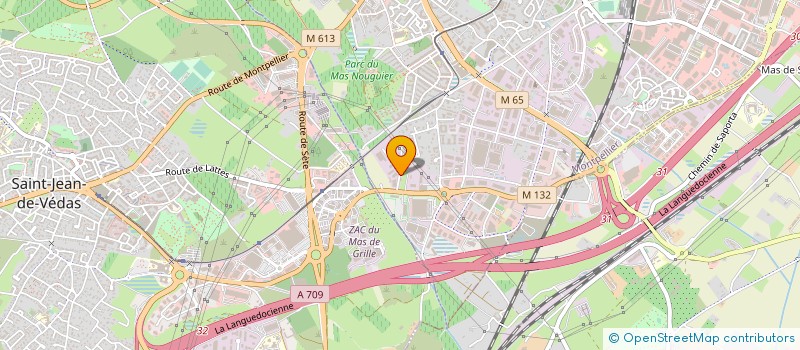 localisation de l'entreprise CENTRE TECHNIQUE DE L'HABITAT HERAULT à MONTPELLIER