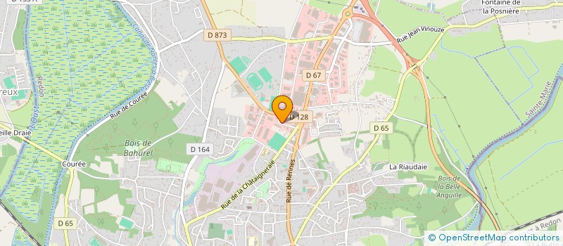 localisation de l'entreprise CENTRE TECHNIQUE DENIAUD à REDON