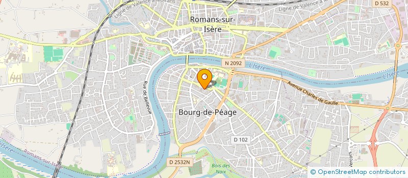 localisation de l'entreprise CENTRE TECHNIQUE DU MEUBLE ROTIN à BOURG-DE-PEAGE