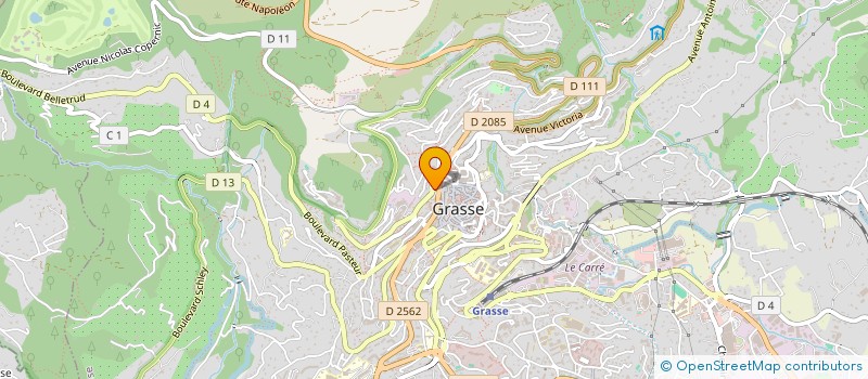 localisation de l'entreprise CENTRE TECHNIQUE FRIGORIFIQUE à GRASSE
