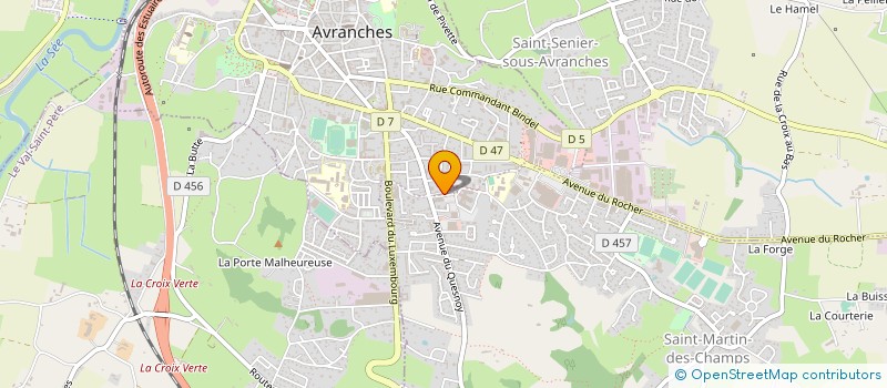 localisation de l'entreprise CENTRE TEP-SCAN DE LA MANCHE à AVRANCHES