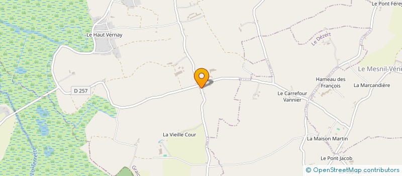 localisation de l'entreprise CENTRE TEXTILE ALEN  PONT-HEBERT