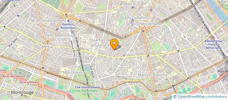 localisation de l'entreprise CENTRE TOMATIS PARIS 13 à PARIS