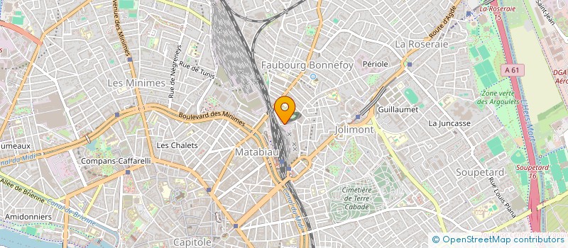 localisation de l'entreprise CENTRE TOULOUSAIN DE DOCUMENTATION SUR L EXIL ESPAGNOL à TOULOUSE